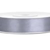 Saténová stuha jednolící 1,2 cm šedá